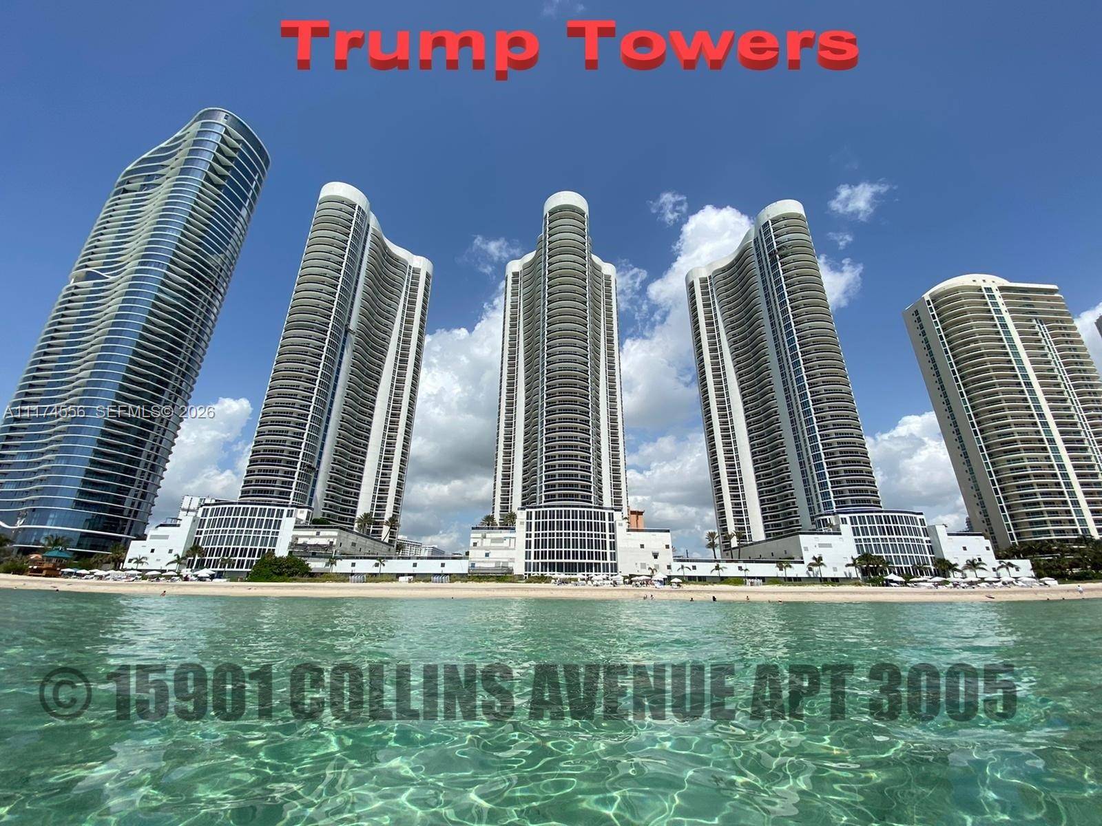 15901 Collins AveSunny Isles Beach - TDR TOWER II CONDO,TRUMP TOWERS condo unit 3005 - picture