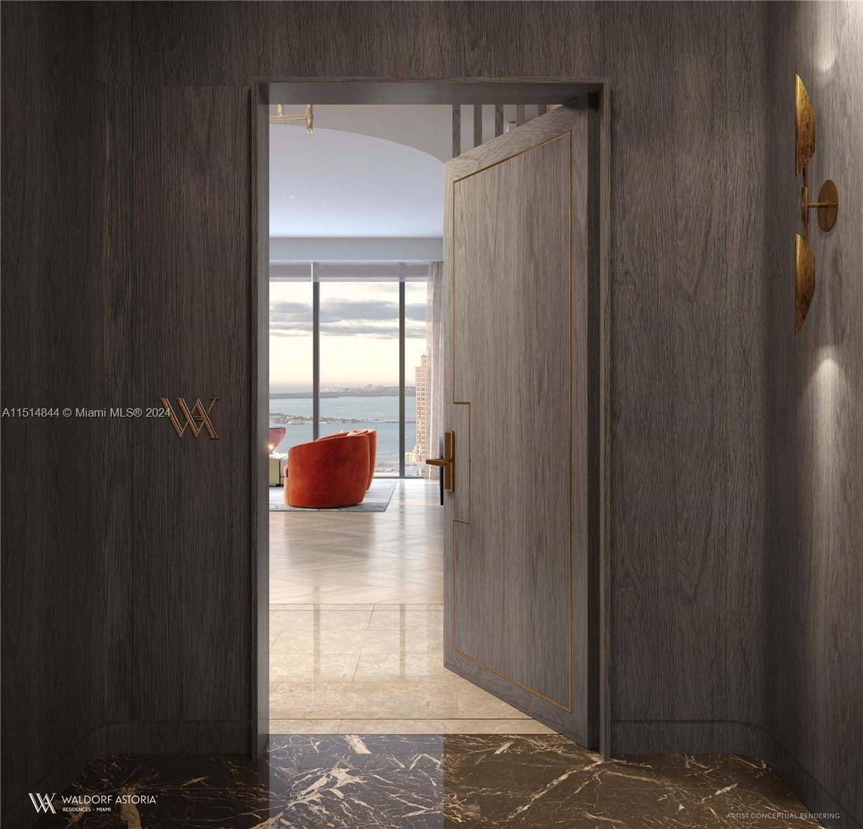 300 N Biscayne BlvdMiami - WALDORF ASTORIA RES MIAMI,WALDORF ASTORIA MIA condo unit 7801 - picture