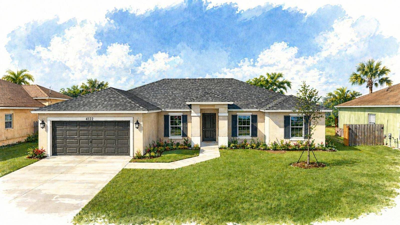 4122 SW BairdPort St. Lucie - picture