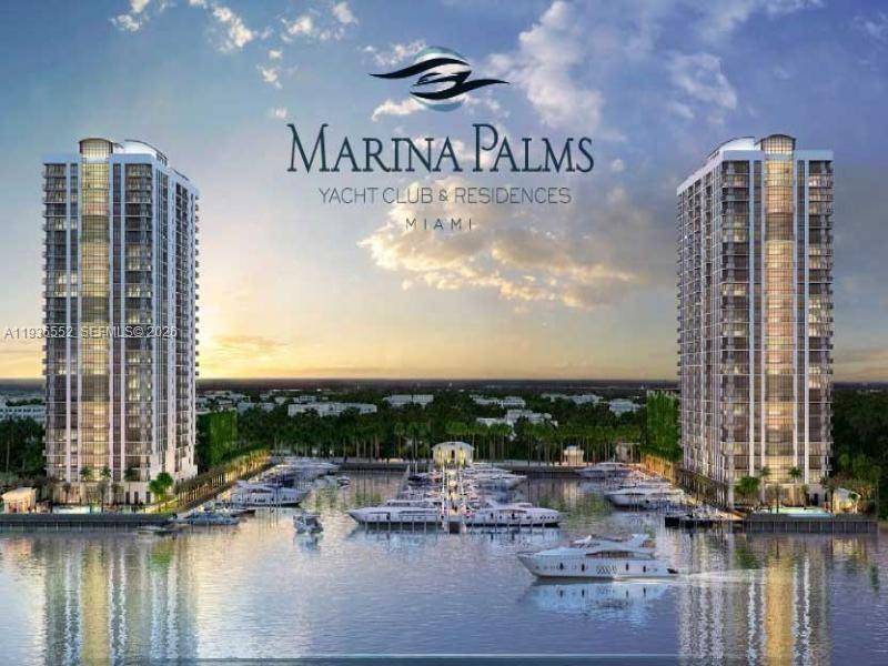 17301 Biscayne BlvdNorth Miami Beach - MARINA PALMS RESIDENCES N,Marina Palms condo unit 1105 - picture