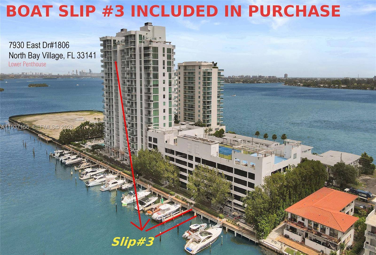 7930 East DrNorth Bay Village - ELOQUENCE ON THE BAY COND condo unit 1806 - picture