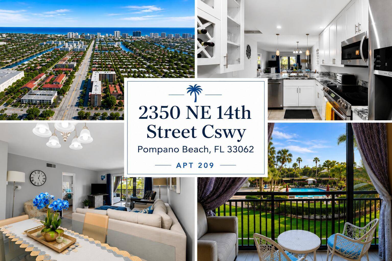2350 NE 14th StPompano Beach - GARDEN-AIRE VILLAGE SOUTH condo unit 209 - picture