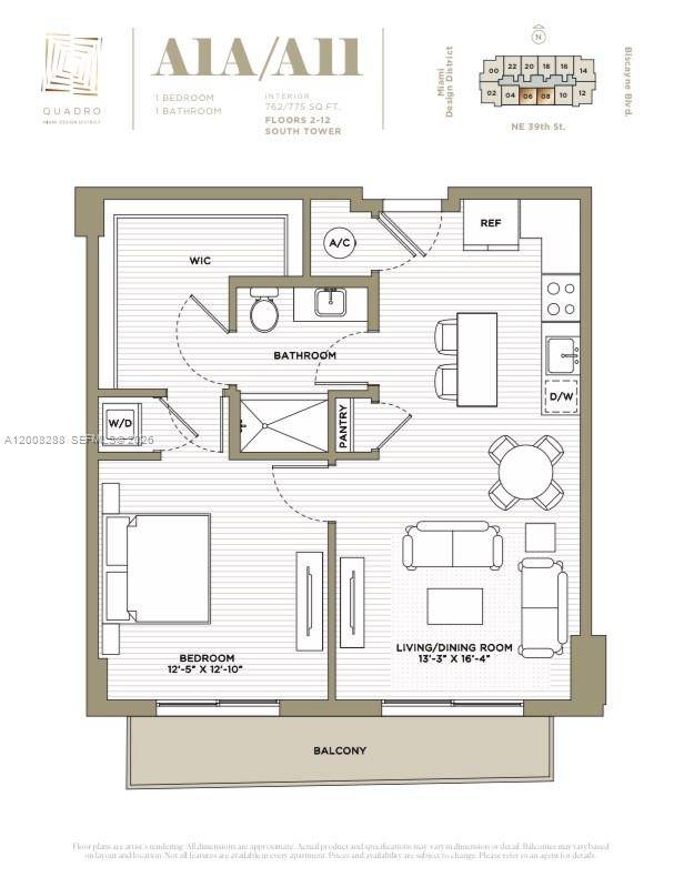 3900 Biscayne BlvdMiami - Condo 5+ Stories,Condo condo unit S-906 - picture