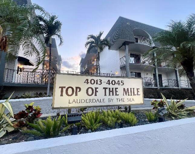 4013 N OceanLauderdale By The Sea - TOP OF THE MILE CONDO condo unit 109 - picture