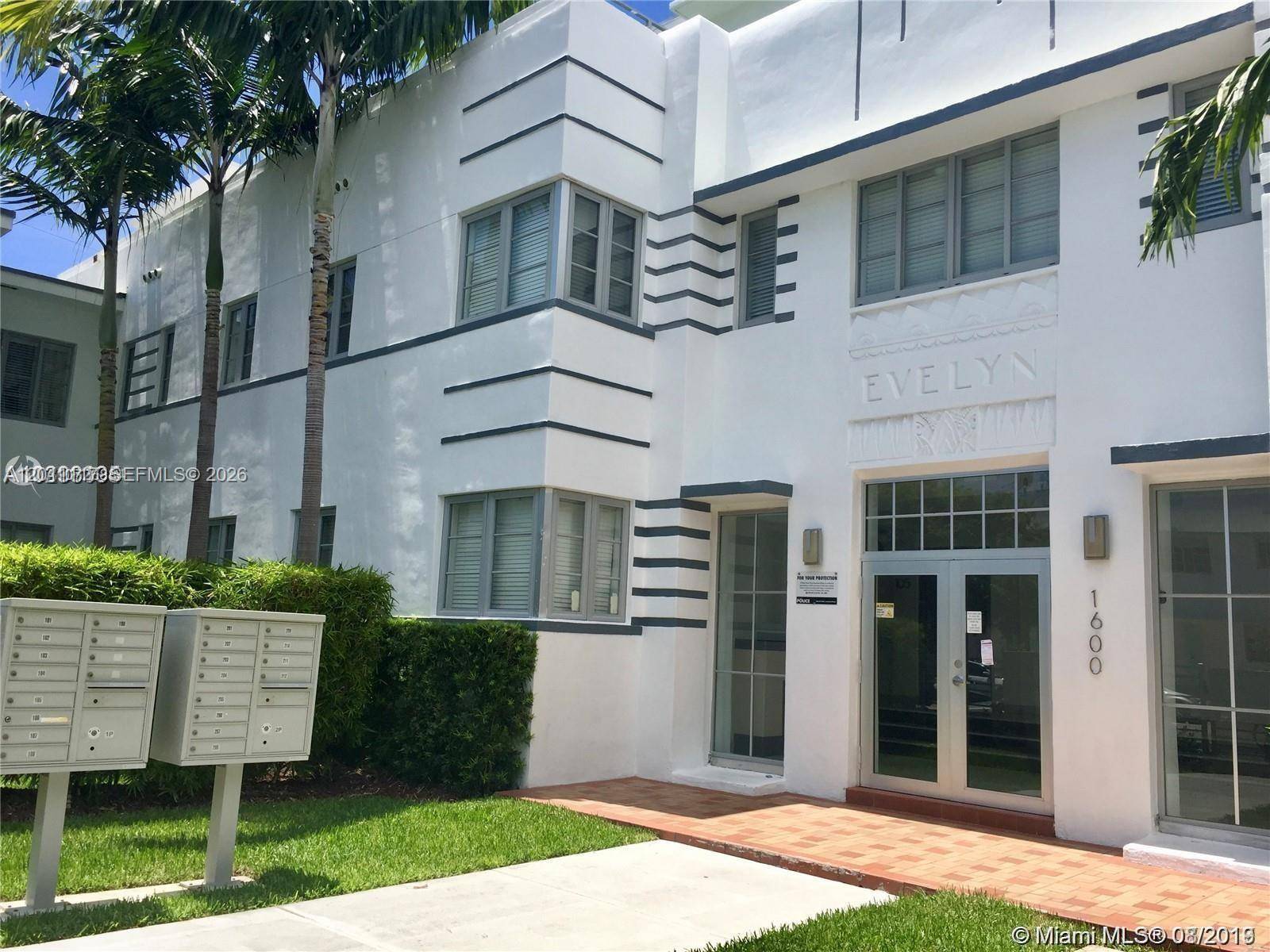 1600 Euclid AveMiami Beach - THE EVELYN CONDO condo unit 203 - picture
