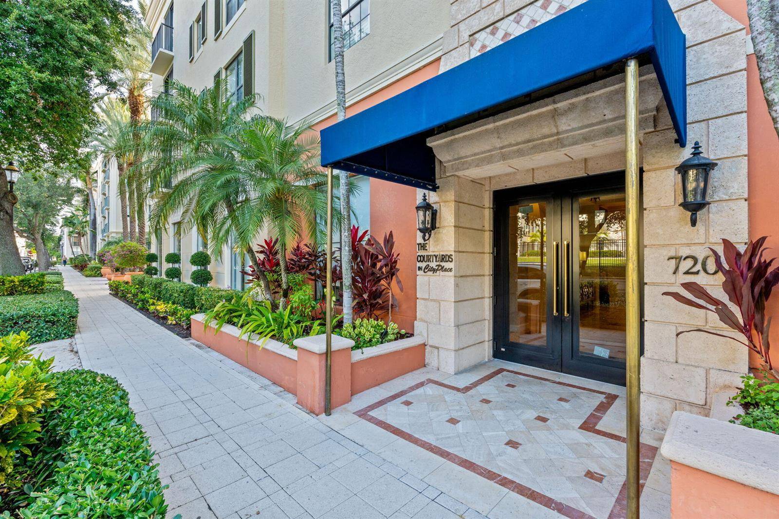 720 S SapodillaWest Palm Beach - COURTYARDS IN CITYPLACE CO,COURTYARDS IN CITYPL condo unit 106 - picture