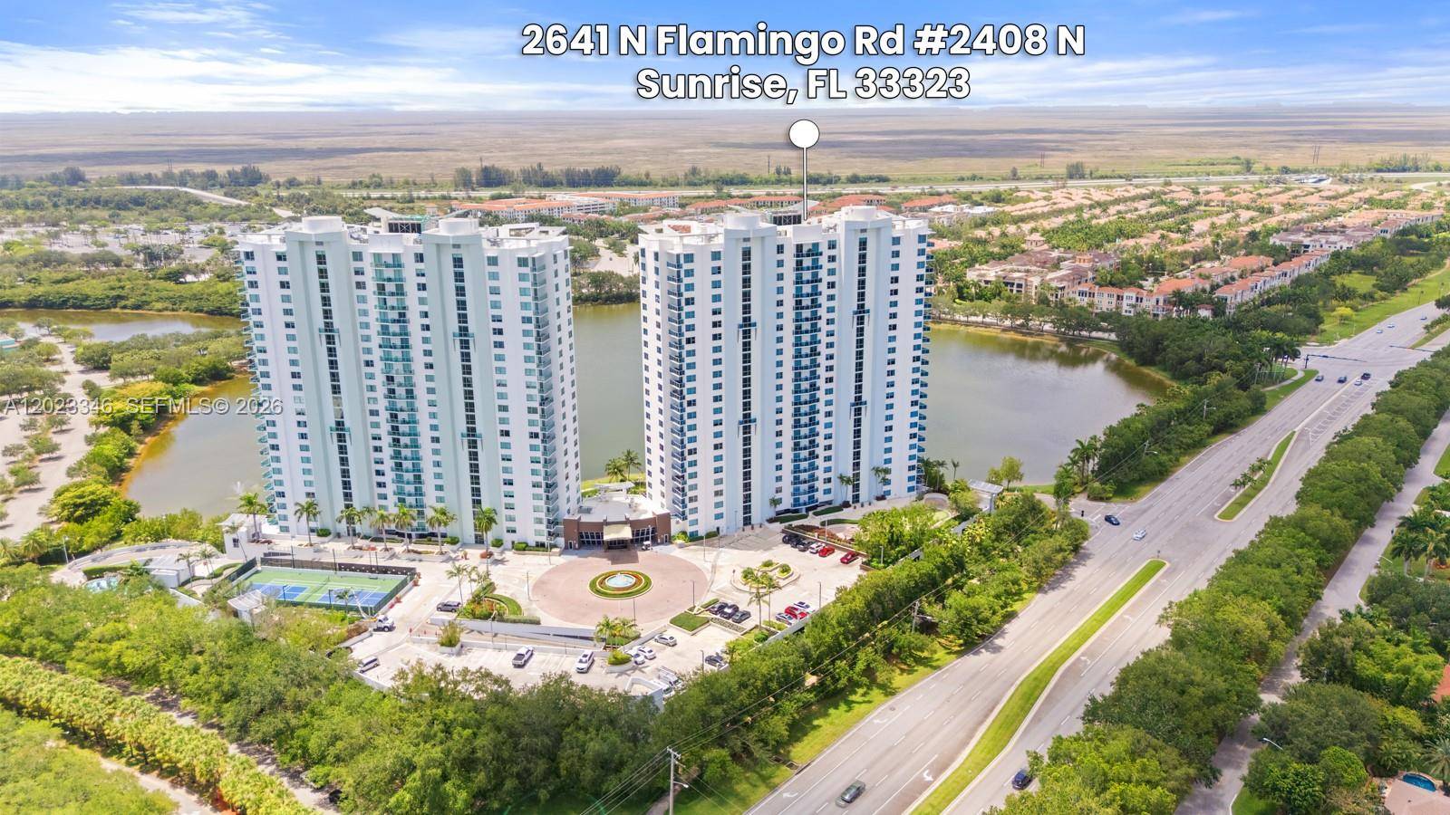 2641 N Flamingo RdSunrise - Condo 5+ Stories,Condo condo unit 2408N - picture