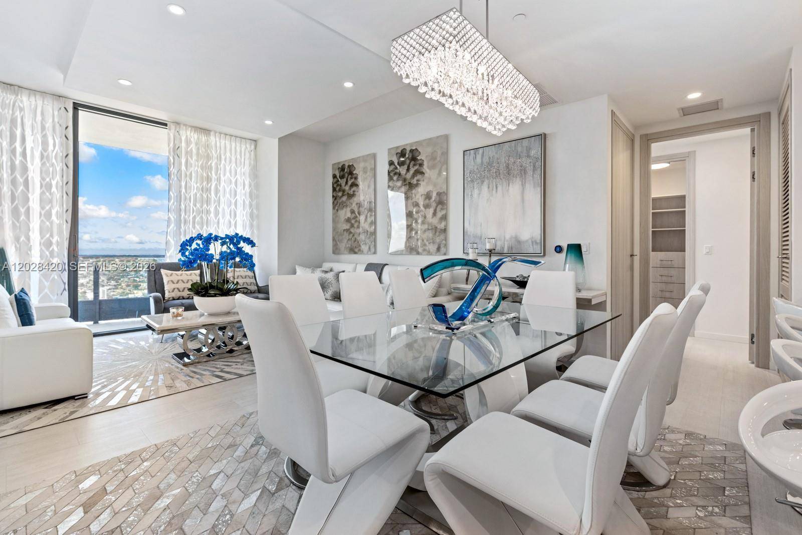 1000 Brickell PlzMiami - BRICKELL FLATIRON CONDO condo unit PH6006 - picture
