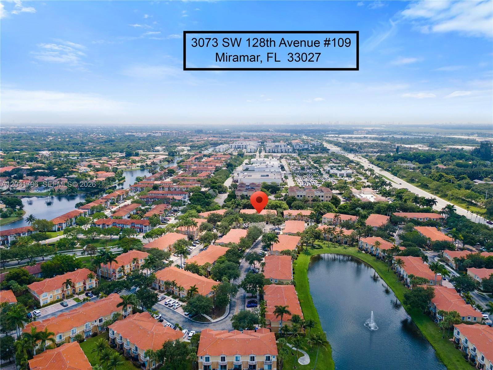 3073 SW 128th AveMiramar - MELROSE POINT CONDO condo unit 109 - picture