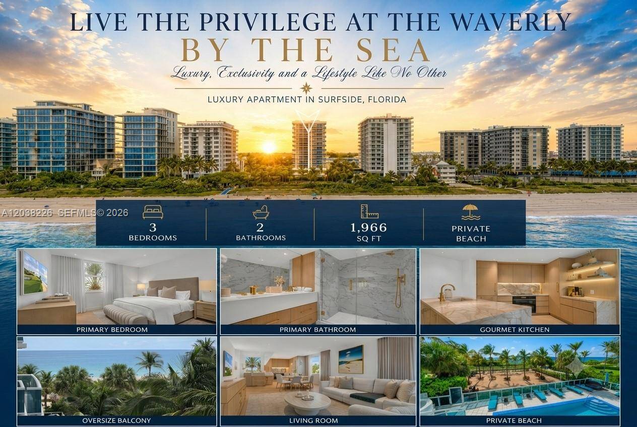 9201 Collins Ave (Remodel & Furniture)Surfside - THE WAVERLY AT SURFSIDE B condo unit 422 - picture