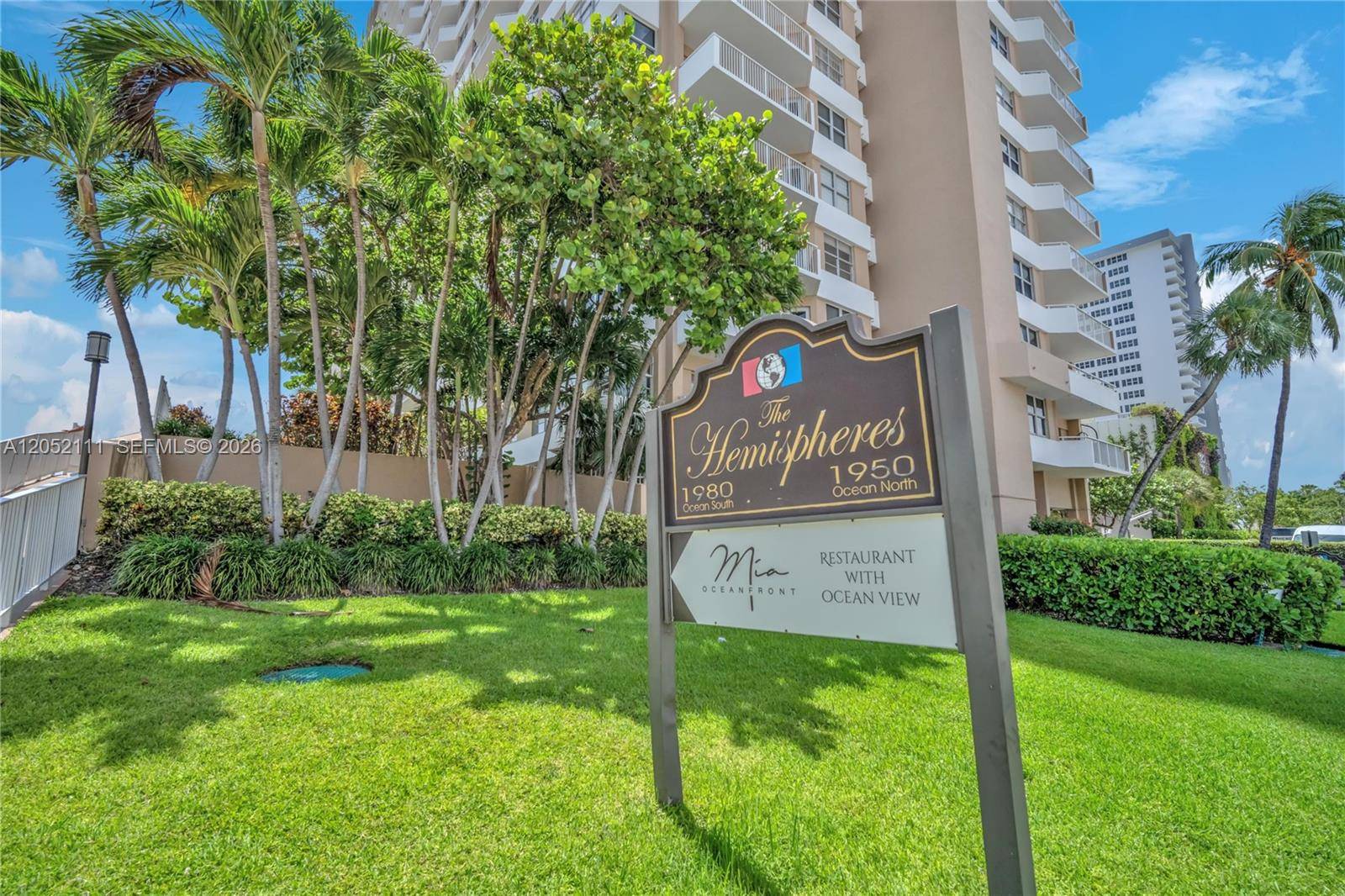 1950 S Ocean DrHallandale Beach - HEMISPHERES CONDO condo unit MN - picture