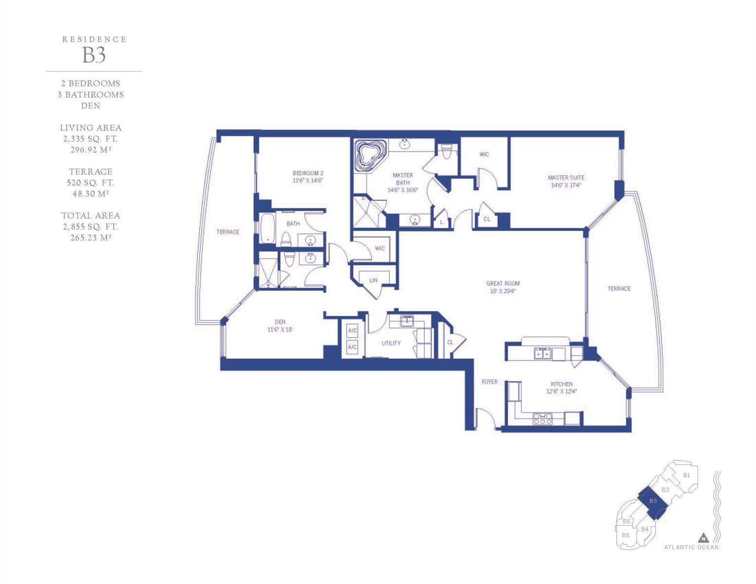 2700 N OceanSinger Island - 2700 NORTH OCEAN CONDO,RITZ CARLTON RESIDEN condo unit 2103b - picture